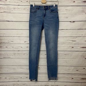 Cremieux Skinny Jeans Stretch Mid-rise Size 2